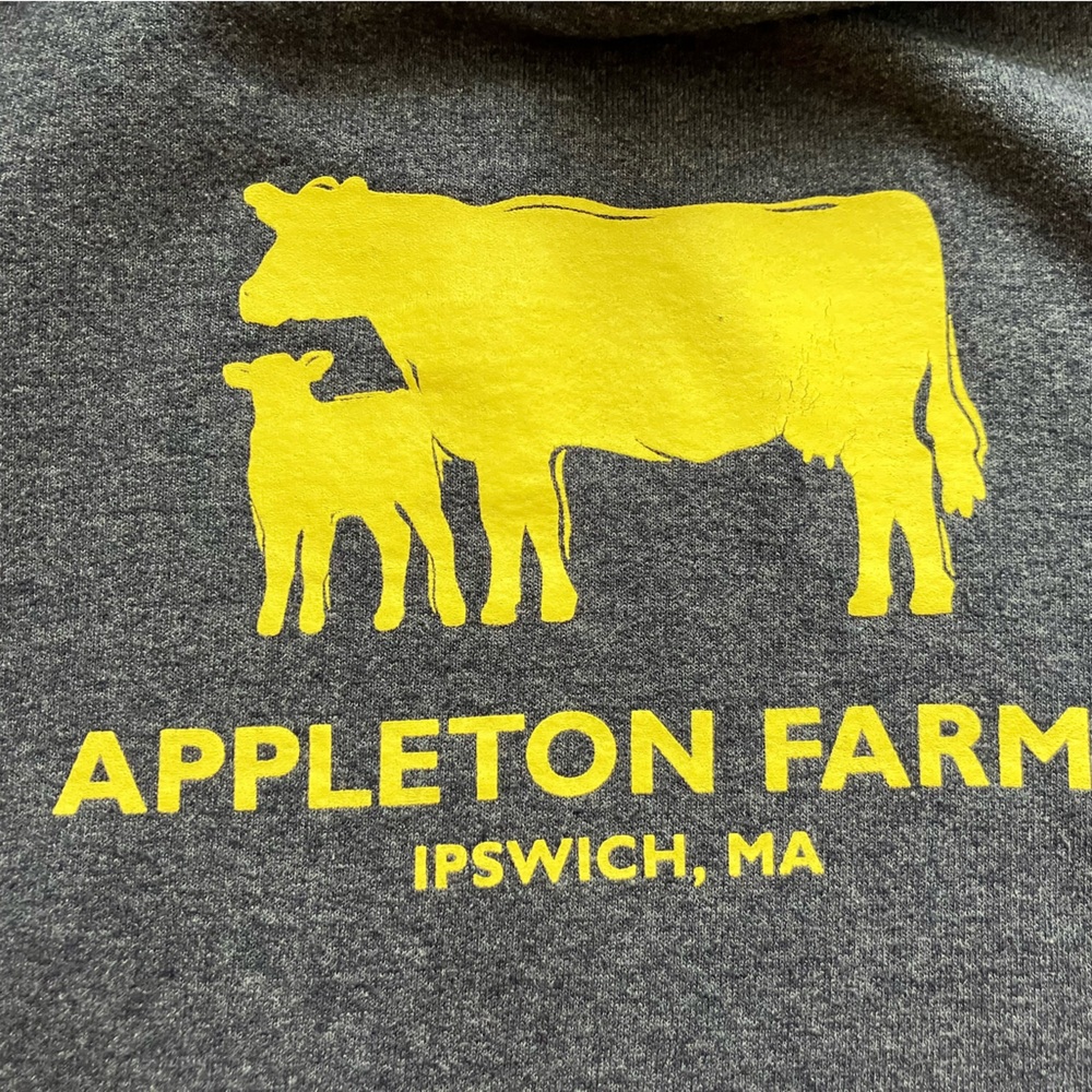 Appleton Farms, Ipswich, MA hoodie sweatshirt sz M youth